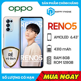 Điện Thoại Oppo Reno 5 (8GB/128G) - Hàng Chính Hãng -Đã kích hoạt bảo hành điện tử
