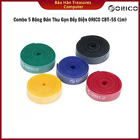 Bộ 5 dây quấn cáp đa năng ORICO CBT-5S (5 màu) - Hàng chính hãng