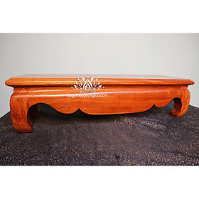 Mua Đế kê khung ảnh thờ - Kỷ chữ nhật gỗ hương 63cm x13cm