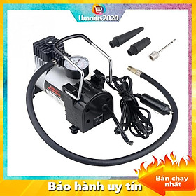 Bơm Điện 12V Mini Công Suất Lớn Chuyên Bơm Hơi Ô Tô Xe Nén Khí, Xe Máy Ô Tô Xe Đạp Bơm Lốp Xe Nhỏ Gọn, Tiện Dụng