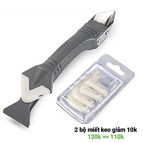 Mua Bộ Miết Mạch Keo Silicon-Tặng 5 Đầu Miết Keo Silicon  Đầu Tuốt Inox Cao Cấp Chỉnh Mạch Dễ Dàng