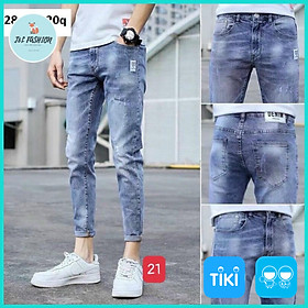 Quần Jean Nam, Quần Bò Mẫu Mới, Phong Cách Thời Trang Cao Cấp ms a2