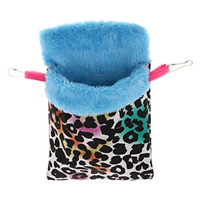 Small Animals Hamster Winter Warm Plush Pouch Sleeping Bed Hammock Owl 1