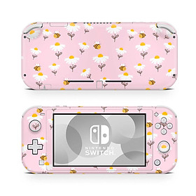 Mua Skin decal dán Nintendo Switch Lite mẫu Hoa cúc & chị ong (dễ dán  đã cắt sẵn)