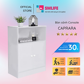 Mua Bàn sảnh ra vào gỗ hiện đại SMLIFE Caprara
