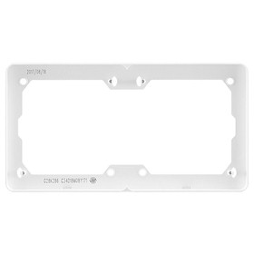 Bull (BULL) switch socket G28 series one panel G28K186 pearl white concealed