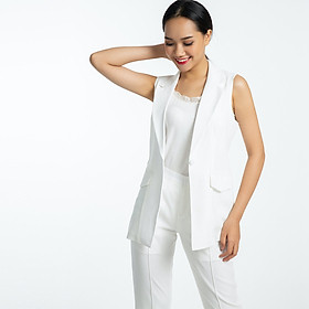 Áo Khoác Gilet Hity TOP112 (Trắng Kim Cương)