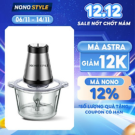 Mua Máy Xay Thịt 2 Lưỡi Kép Nonostyle (2L) - Hàng Chính Hãng