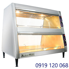 Mua Tủ giữ nóng trưng bày gà rán Slightwind SWHC 2 Tầng với cửa mở trước và sau - Hàng chính hãng