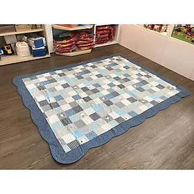 Mua Thảm lót sàn 160x210 - Táo xanh dương - TLS140