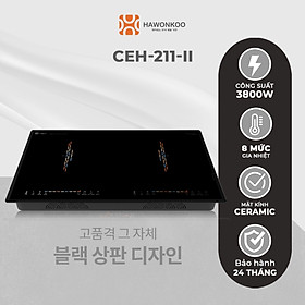 Bếp Điện Từ Đôi HAWONKOO CEH-211-II Inverter 4000W Hàng Chính Hãng Bảo Hành 2 Năm - Thương Hiệu Hàn Quốc