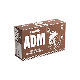 THÙNG SỮA DINH DƯỠNG VINAMILK ADM GOLD SÔCÔLA - LỐC 4 HỘP X 180ML
