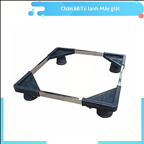 Kệ chân để máy giặt tủ lạnh inox đa năng