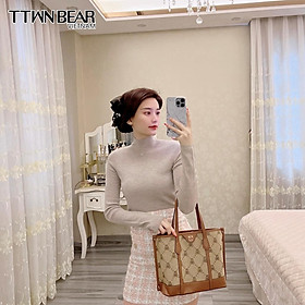 Túi tote da đeo chéo thời trang công sở TTWN BEAR - TN2966