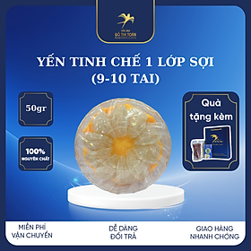 TINH CHẾ LOẠI 50GR 10 TAI - YẾN SÀO ĐỖ THỊ TOÁN - QUÀ TẶNG CAO CẤP YẾN SÀO - TĂNG CƯỜNG SỨC KHỎE