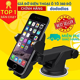 Mua Giá đỡ điện thoại trên ô tô gắn taplo và cửa gió điều hòa kẹp smatphone oto cực kì chắc chắn - Hàng chính hãng DoDoDios