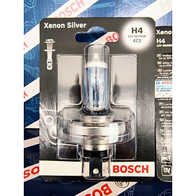 Bóng Đèn Xenon Bosch H4 12V 60/55W Xenon Silver (Vỉ 1 Bóng)