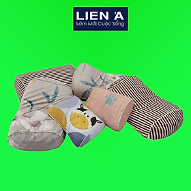Mua Vỏ gối đầu Liên Á Peanut   Vỏ gối nằm Convoluted Peanut - vỏ gối nằm cotton 100