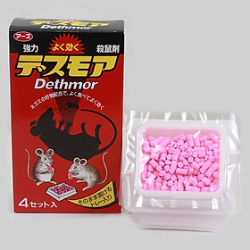Viên Diệt Chuột Nhật Bản Hộp 4 Vỉ Sạch Sẽ, An Toàn Và Hiệu Quả