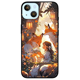 Ốp lưng cho IPhone 14 - 14 Plus - 14 Pro - 14 Pro Max - Cô Gái Và Cáo - Hàng Chính Hãng - IP 14