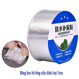 Băng Keo SIÊU DÍNH trên mọi bề mặt, chống thấm nước Nhật Bản khổ 5cm, 10cm x 5 mét