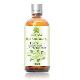Tinh dầu hoa Lài (nhài) 100ml Mộc Mây - tinh dầu nguyên chất 100% từ thiên nhiên - chất lượng và mùi hương vượt trội