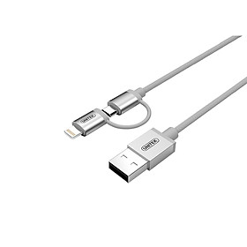 Mua Cáp USB 2.0 To Iphone 6 + Micro USB Unitek 1m  (Y-C 4031SL)  - HÀNG CHÍNH HÃNG
