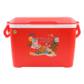Mua Thùng Đá Vuông 35 Duy Tân - Đỏ (Giao hoa văn ngẫu nhiên)