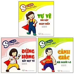 Bộ Sách Kỹ Năng Tự Bảo Vệ Mình - Phần 1 (Bộ 3 Cuốn) - Tái Bản