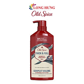 Dầu gội và xả 2-in-1 Old Spice (650ml) - Hàng chính hãng - Thick & Full