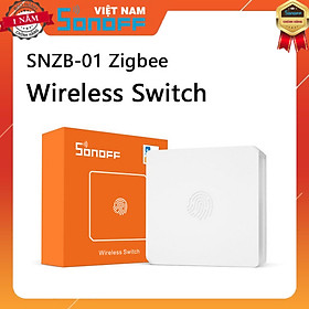 Mua Công Tắc Không Dây Sonoff Zigbee - SNZB01