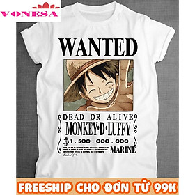 Áo thun Nam Nữ Vonesa, áo phông Unisex Nam Nữ có Size bé từ 25-84kg A4