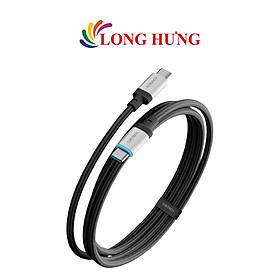 Cáp USB Type-C to Type-C Cuktech 6A 1.5m 240W CTC615W - Hàng chính hãng
