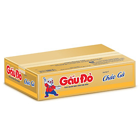 Thùng 50 Gói Cháo Gấu Đỏ Gà 50g