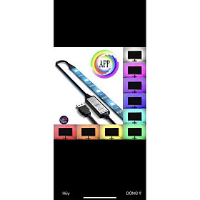 Mua Dây đèn LED gắn phía sau tivi 5V 5050 RGB LED mạch khiển tích hợp 3 nút bấm từ xa USB tiện dụng