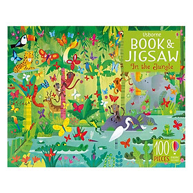 Usborne Picture Puzzle Book and Jigsaw In the Jungle