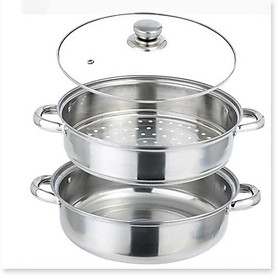 Nồi hấp inox 2 tầng POT size 28cm