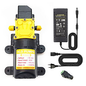Mua Bơm nước mini áp lực 12V 48W XLD 4.9L tự động kèm nguồn