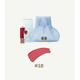 Son Lì Hoàng Cung Whoo Velvet Lip Rouge Phiên Bản Đặc Biệt 2026 Màu 18 Hồng Đào