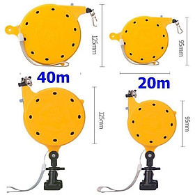 Dây bảo hiểm tự rút 2 màu 20m và 40m sản phẩm tốt 68