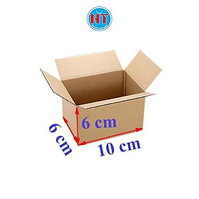 Hộp carton đóng hàng 10x6x6 cm - giá xưởng