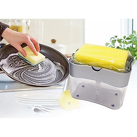 Mua HỘP ĐỂ XÀ PHÒNG VÀ MIẾNG RỬA CHÉN 2 in 1