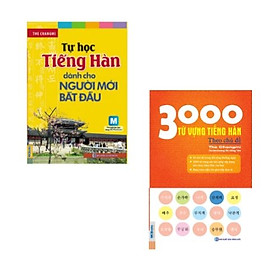 [Download Sách] Combo sách: Tự Học Tiếng Hàn Dành Cho Người Mới Bắt Đầu + 3000 Từ Vựng Tiếng Hàn Theo Chủ Đề