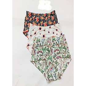 Combo 5 quần lót nữ thun lạnh điều hòa họa tiết 4 mùa QLTL09