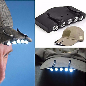 Mua Đèn LED Cài Mũ Nón 5 Đèn Led