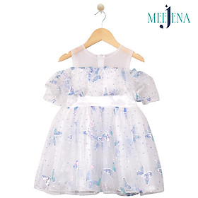 Váy Bé Gái Công Chúa Tay Trễ Vole Kim Tuyến Hình Con Bướm - MEEJENA 11-30 kg - 2007