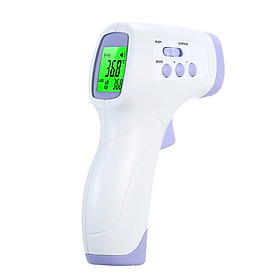 Digital Infrared Thermometer LCD Backlight Display Non-contact IR Forehead Ear Thermometers Body Surface Temperature