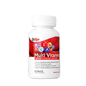 Vitamin Tổng Hợp Dr.Life Multivitamin, Bổ Sung Các Vtamin Và Khoáng Chất Cho Cơ Thể, Tăng Cường Sức Khỏe – Lab Well