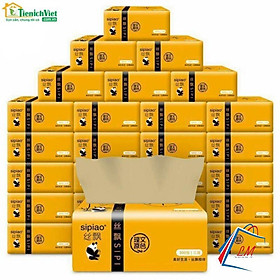 Giấy Ăn Gấu Trúc ️ ️ Gói 300 Tờ Giấy Ăn Gấu Trúc SIPIAO 3 Lớp Cao Cấp - HQ100