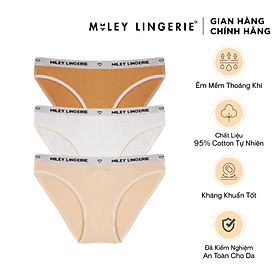 Combo 3 Quần Lót Nữ Bikini Melange Active Miley Lingerie - Vàng, Da và Trắng Kem FCB0300-0900-1400